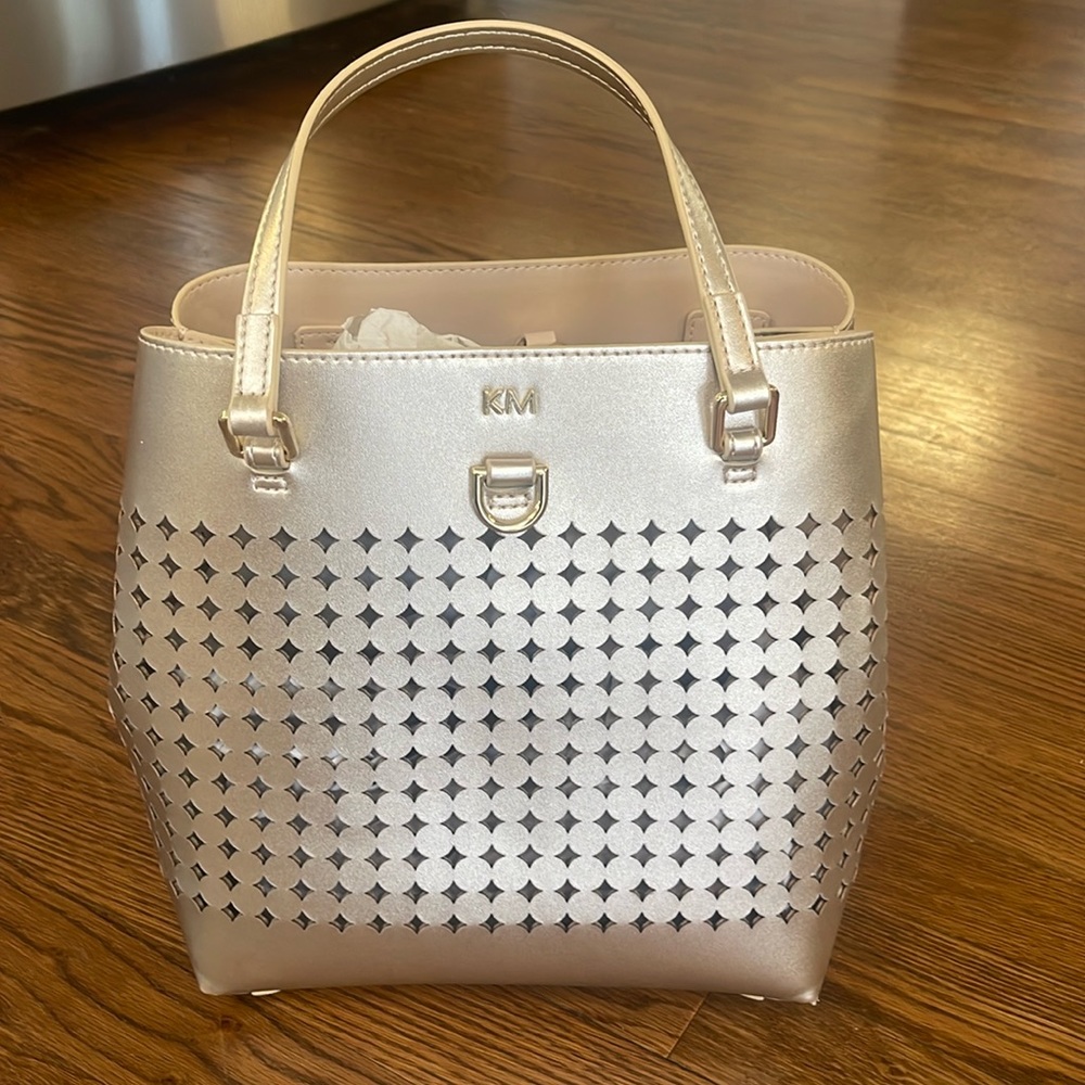 Karen Millen purse- NWT 10inches by 9 inches (width)